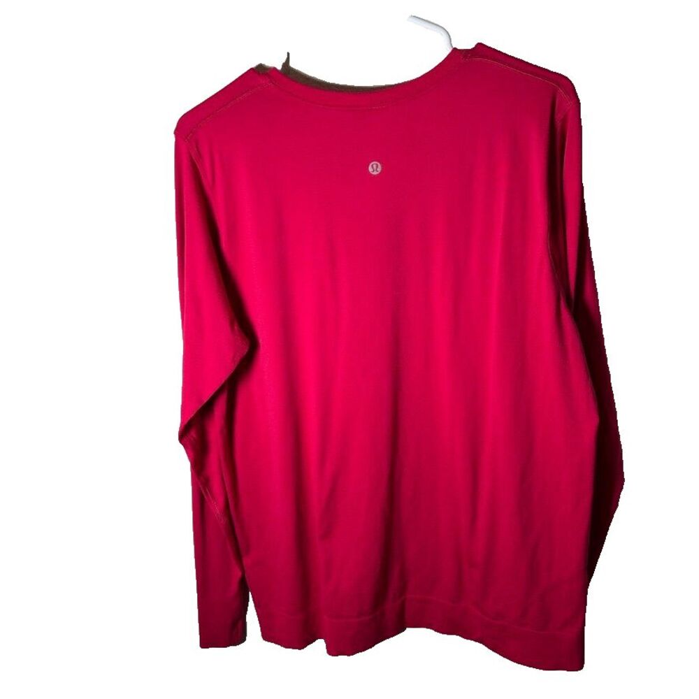 Lululemon T-Shirt Women's M/L Run Swiftly Long Sleeve Athletic Pink Crew Neck